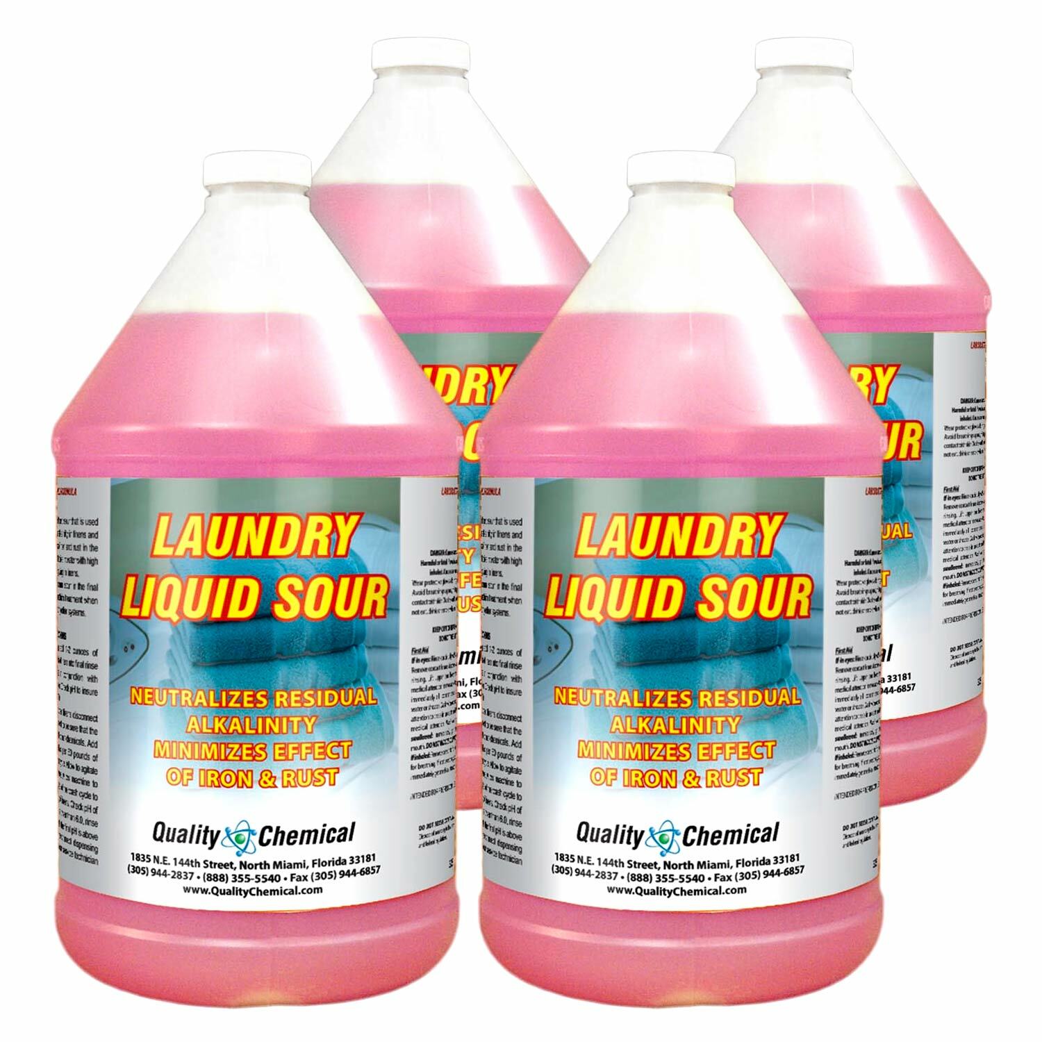 Commercial Laundry Sour / 4 Gallon Case