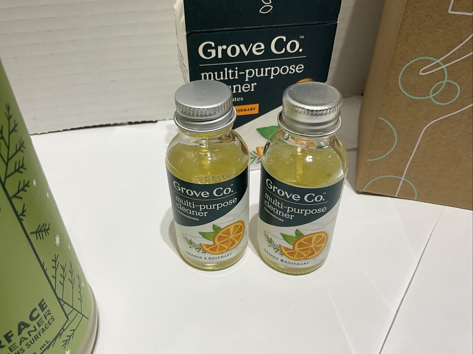 Grove Collaborative & Myers Clean Day Lot Of 9 New Items Glass Spray Bottles &