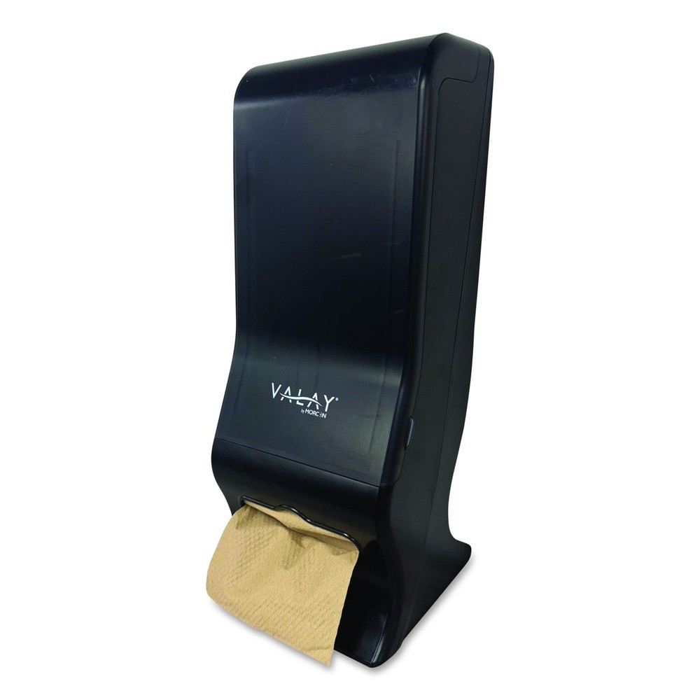 Morcon Paper NT555 8″x17.25″x13″ Tower Napkin Dispenser – Transparent Black New