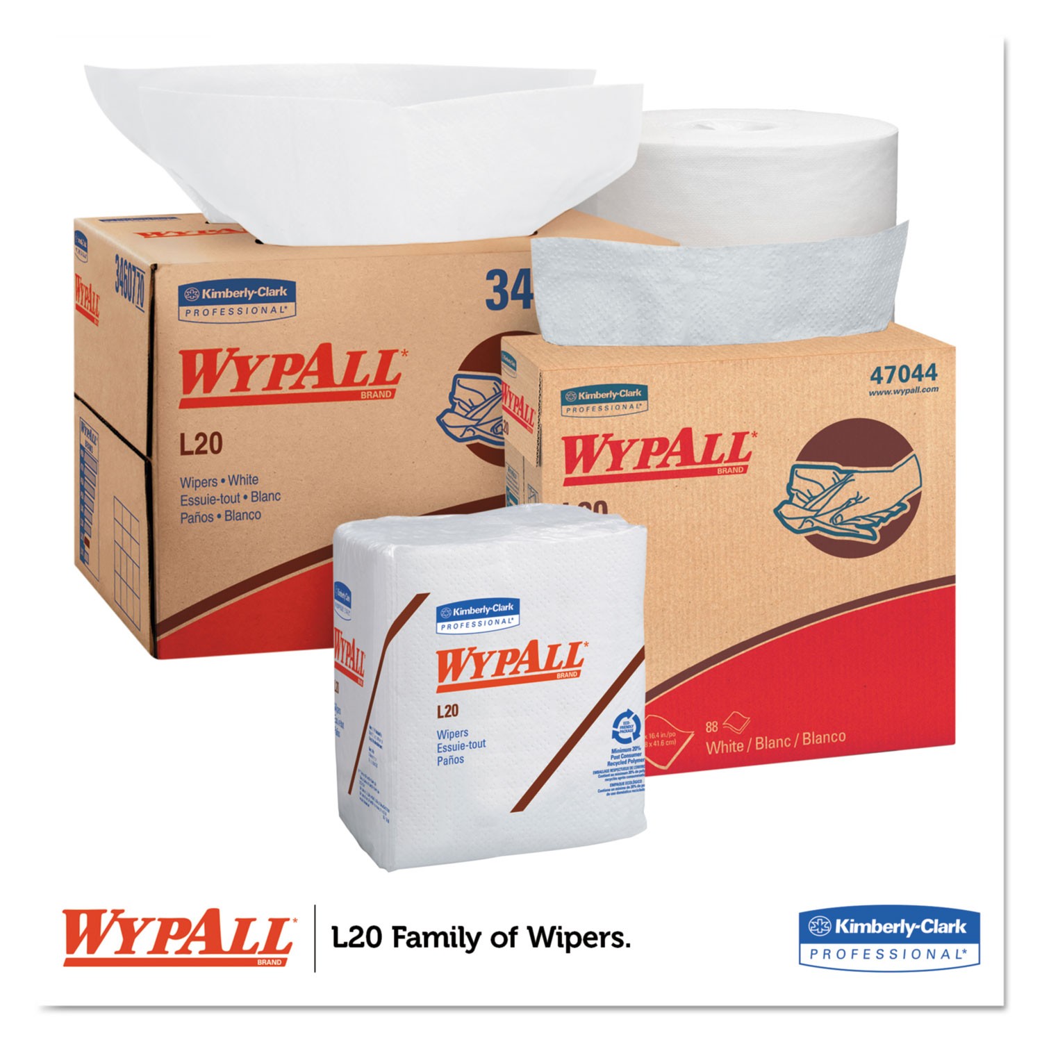 Kimberly-Clark Professional WypAll® L20 Wipers
