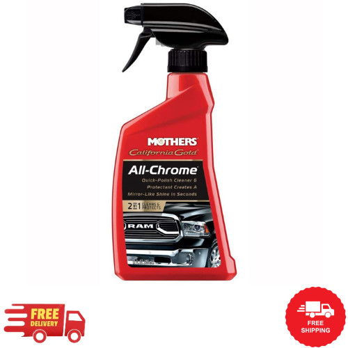 12 Oz. California Gold All-Chrome Polish and Cleaner Spray