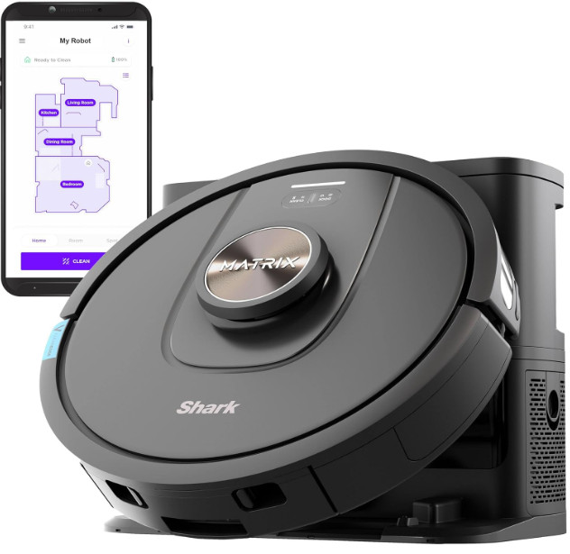 Shark UR2360S Ultra Robot Vacuum, with Matrix Clean, Precision Mapping, 30-Day C