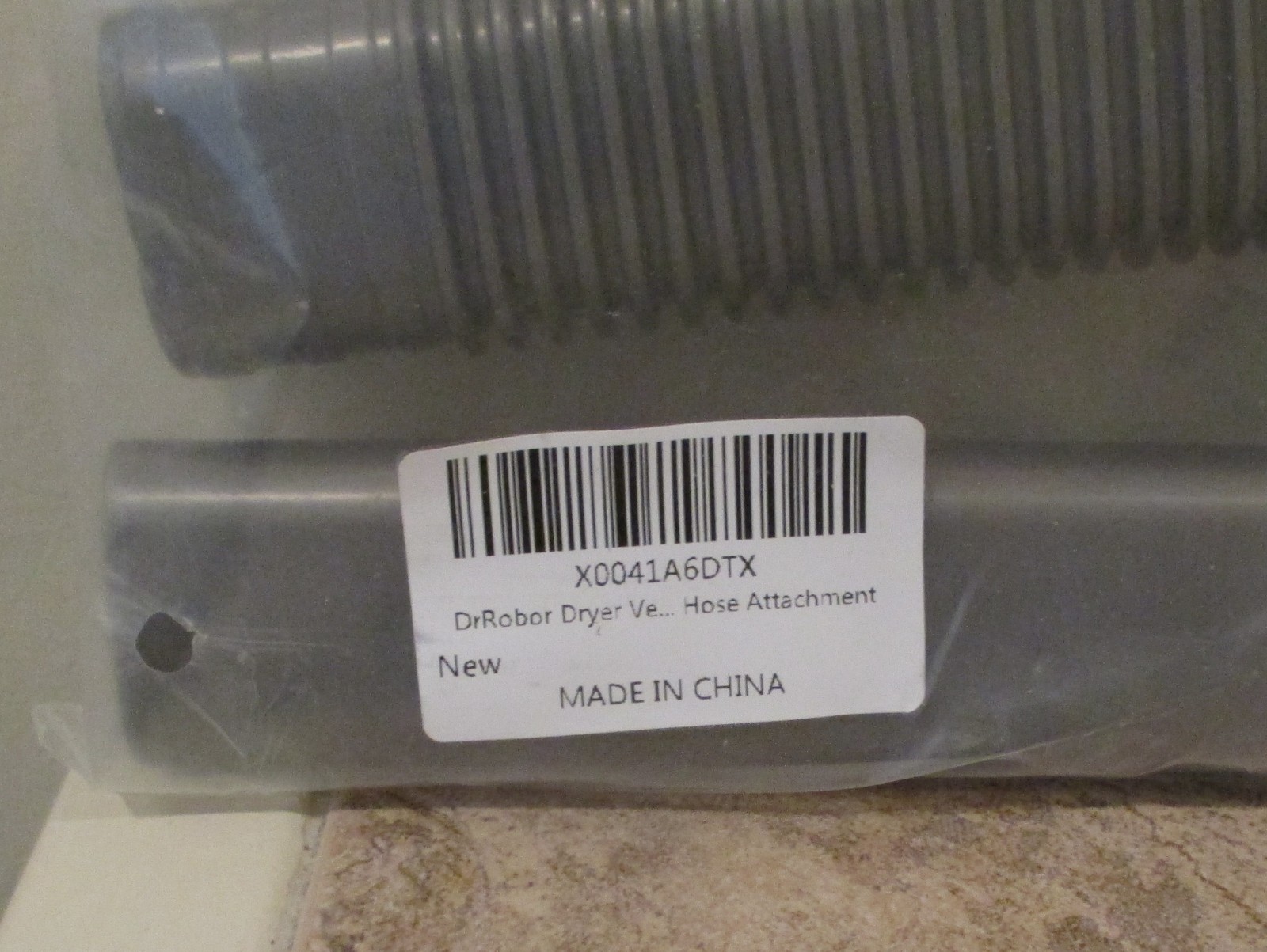 Dryer Vent Cleaning Kit – Vacuum Attachment Hose Lint Cleaner – NIP