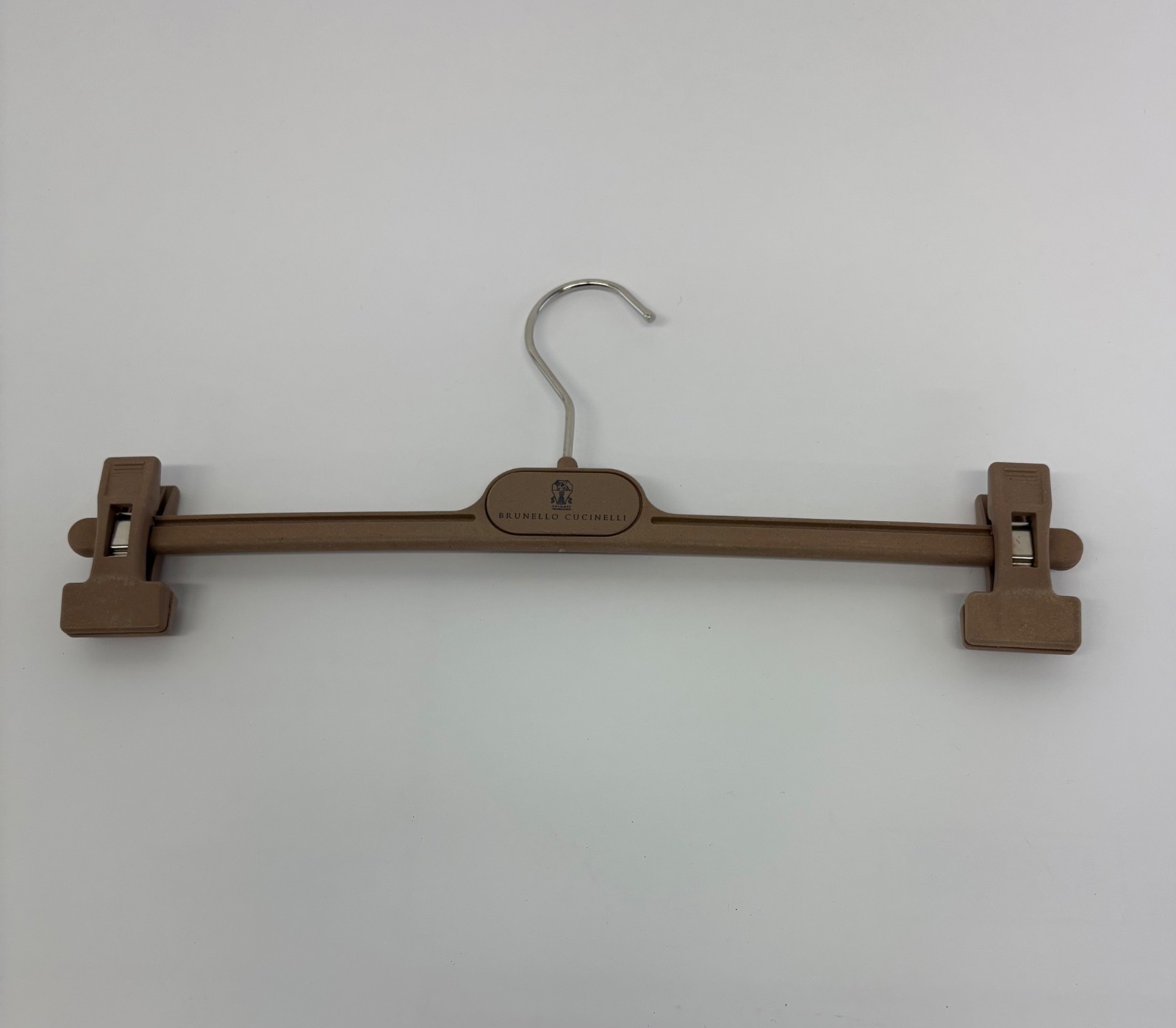 New BRUNELLO CUCINELLI Mens Womens Adjustable Clips Hangers Set Of 4