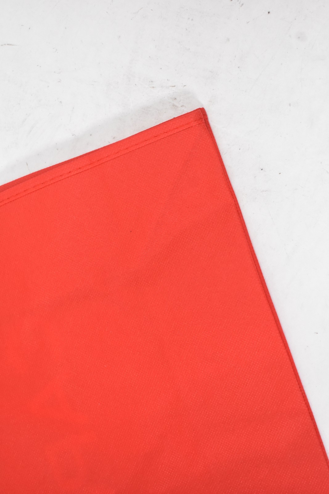 Lot of 11 Prime Line Standard Non Woven Tote Bags Red BRANDED 16″ x 12″ x 6″