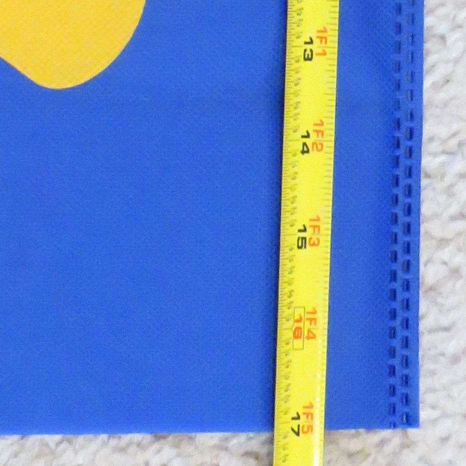 Lot 10 NEW NWOT Walmart Reusable XLarge Tote Bags abt. 18″ L x 17 “T x 7” D