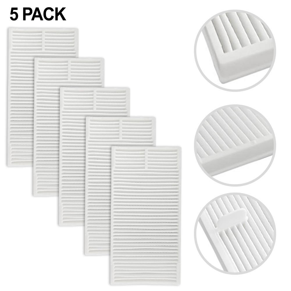 Replacement Filter Kit for Eureka E20 Plus Robot Vacuum Ensures Fresh Air