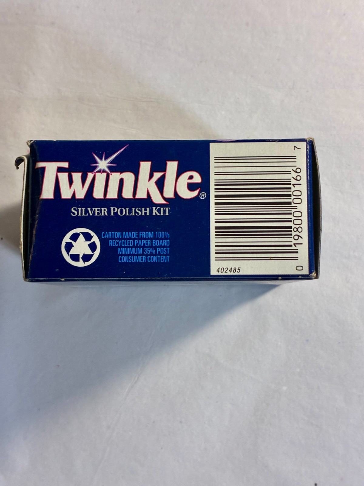 Vintage SC Johnson Twinkle Silver Polish Kit with Sponge 4⅜ oz New Old Stock