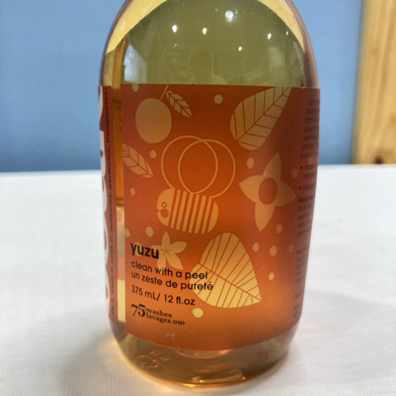 Soak No Rinse Laundry Soap, Yuzu – 12 Fl Oz / 375 mL – 75 Washes