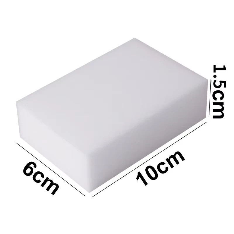 100 PCS Sponge Eraser BULK PACK Melamine Cleaning Foam 3/4″ Thick Kitchen Bath.