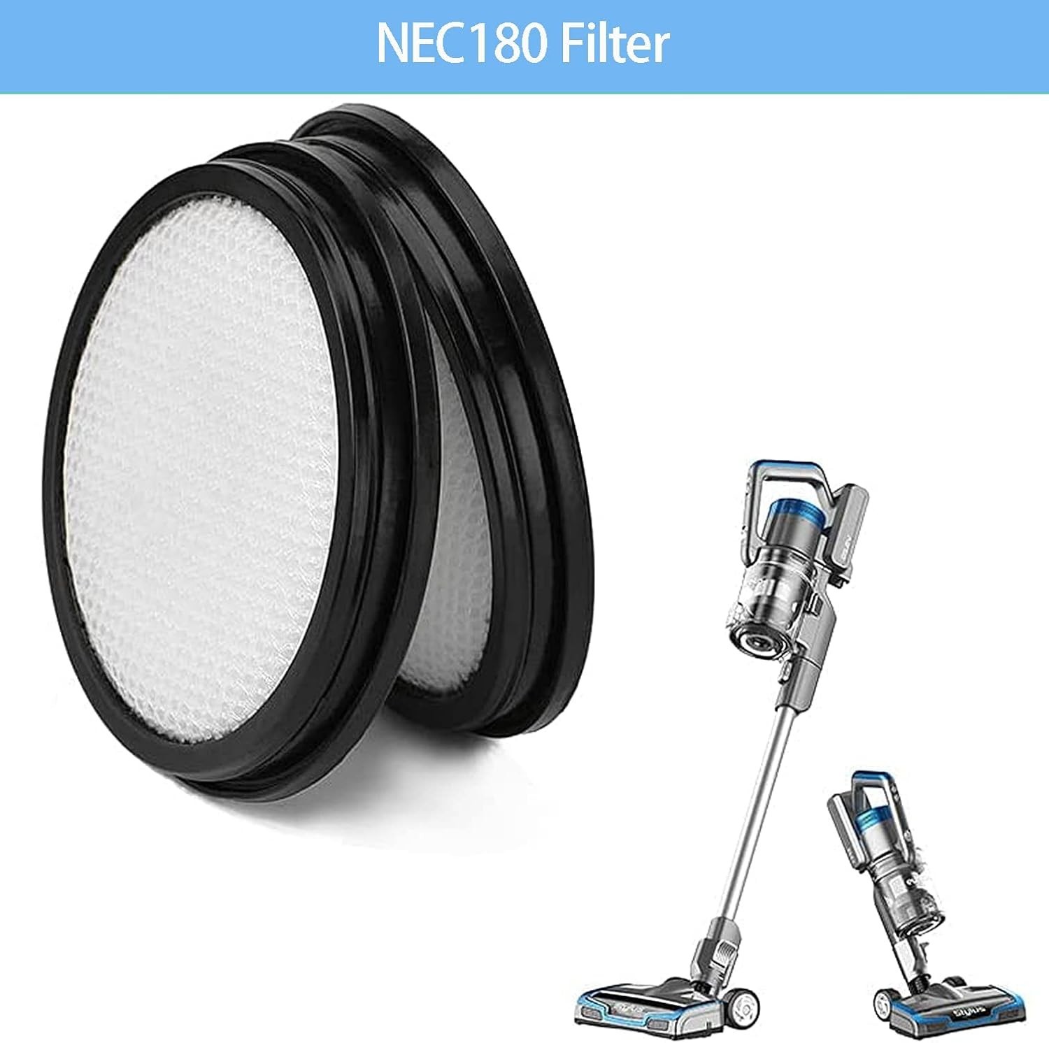 4 Pack Genuine Filters for Eureka Rapidclean Pro Vacuum – Superior Air Quality