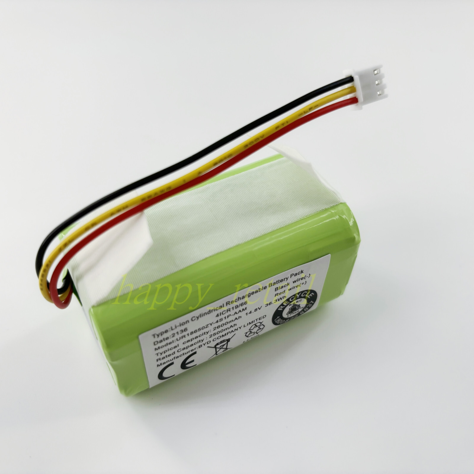 New Battery For bObsweep BOb PetHair Vision PLUS Wi-Fi WVP58021 Robot Vacuum