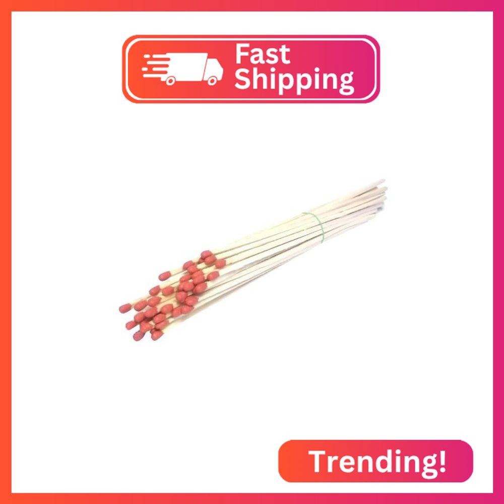 MegaDeal 200 Pack 11″ Long Wooden Matches (5-Packs of 40)