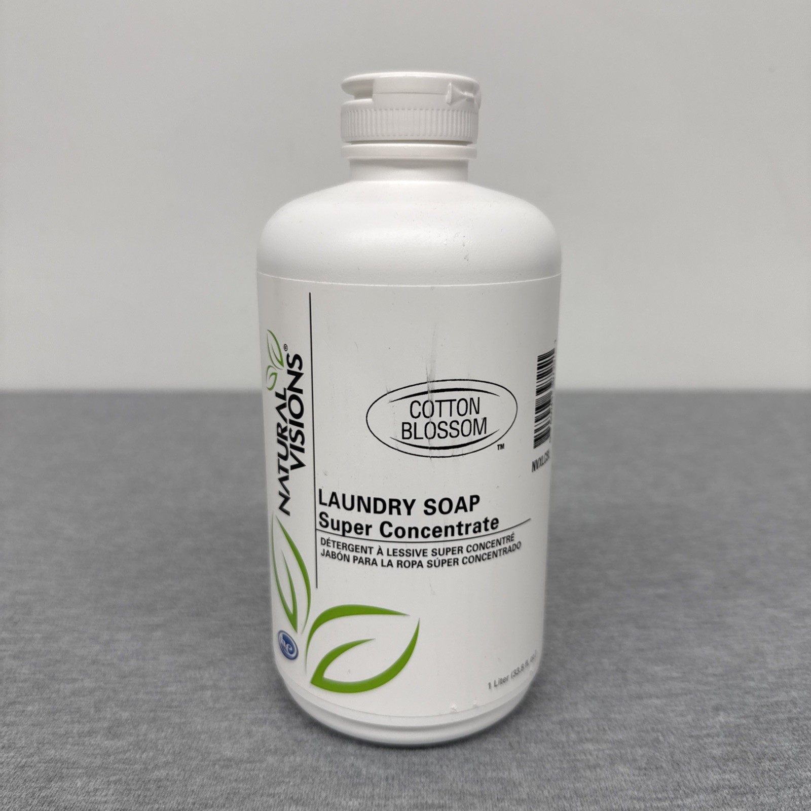 Natural Visions Laundry Soap Super Concentrated HE 33.8 Oz