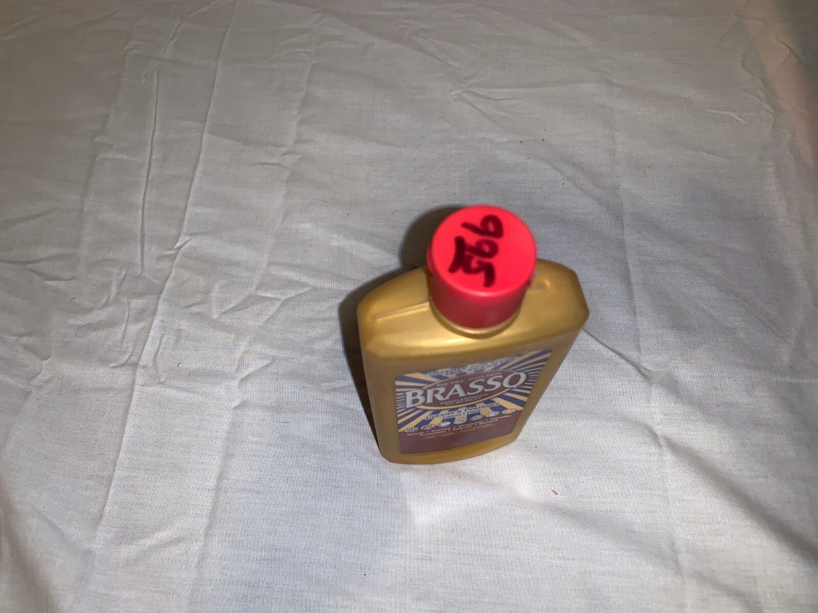 BRASSO CLEANS & POLISH BRASS COPPER STAINLESS CHROME ALUMINUM PEWTER BRONZE 8oz