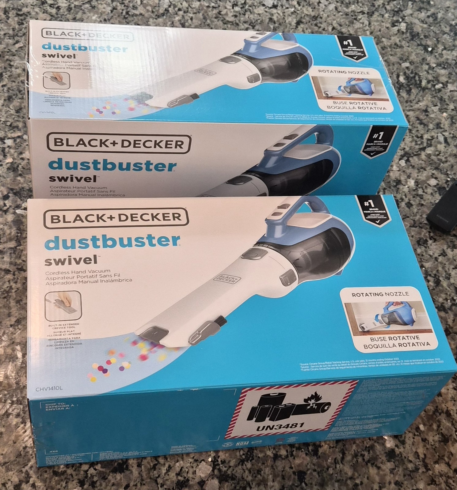 BLACK+DECKER dustbuster SWIVEL AdvancedClean Cordless Handheld Vacuum *SEALED*