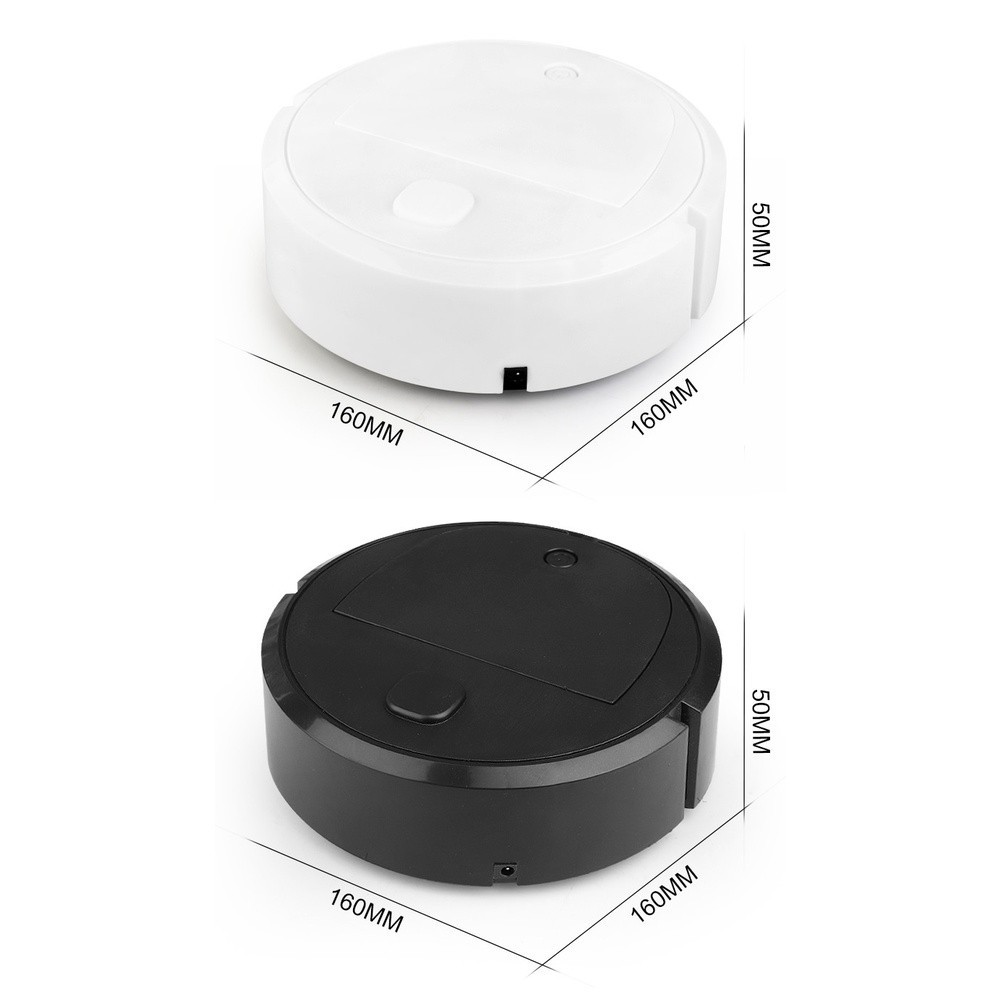 18cm Diameter For MINI Robot Vacuum 3 in 1 Sweep Mop USB For Small Homes