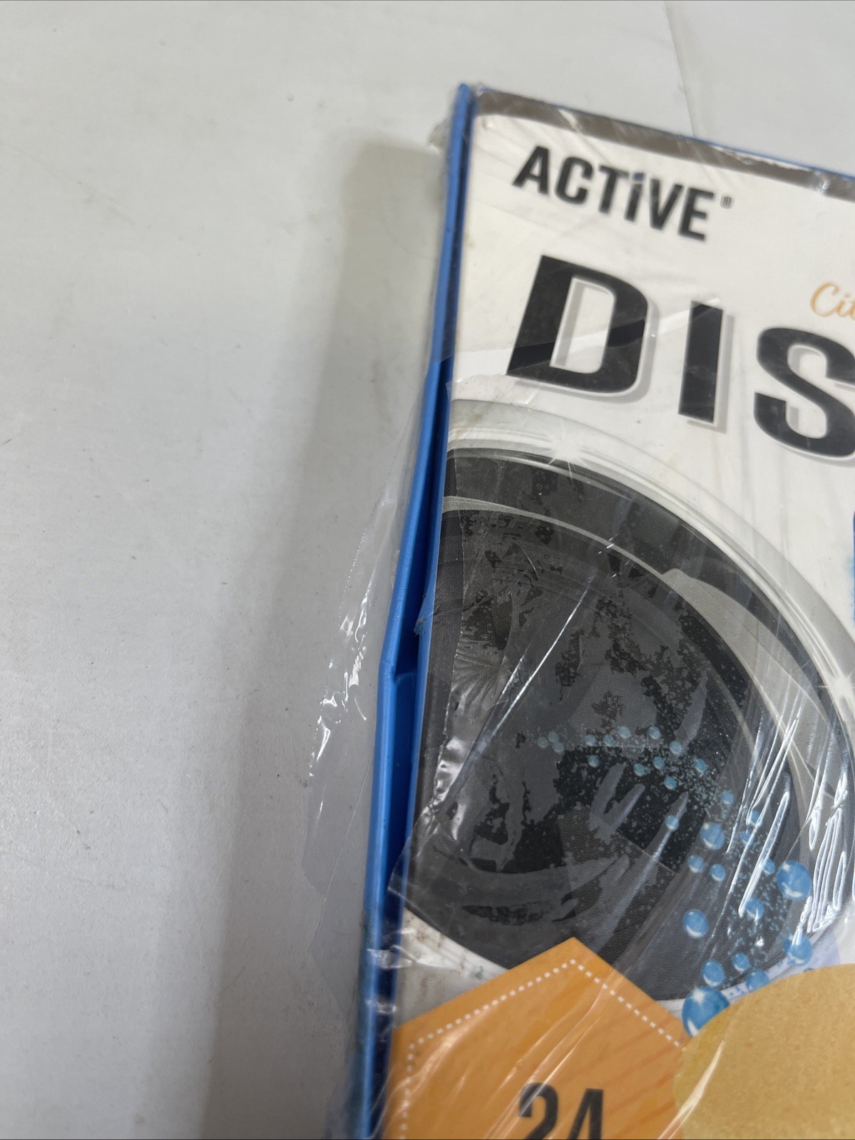 ACTIVE Disposal Cleaner Tablets, 24 Count (Citrus Scent) Damaged Box