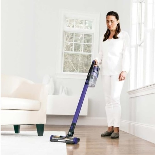 Shark IZ162CCO Cordless Pet Plus Stick Vacuum Blue