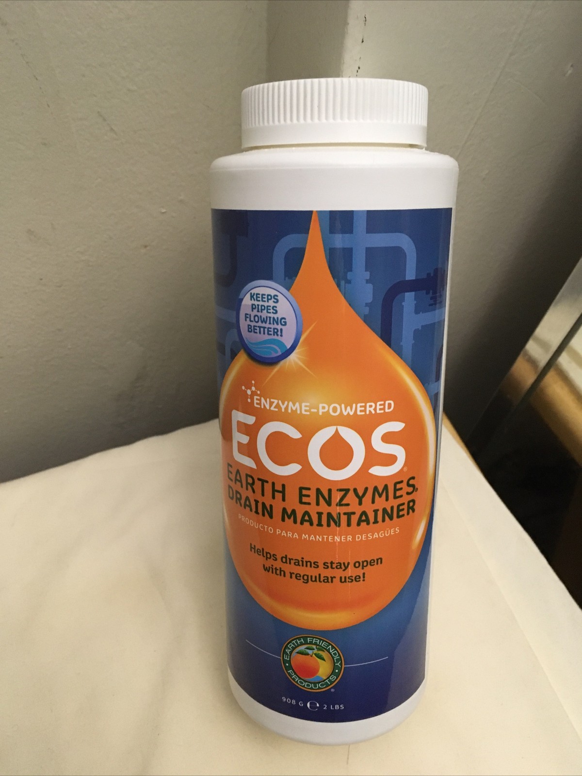 Enzyme Powered ECOS Earth Enzymes Drain Maintainer 2 LBS No Seal