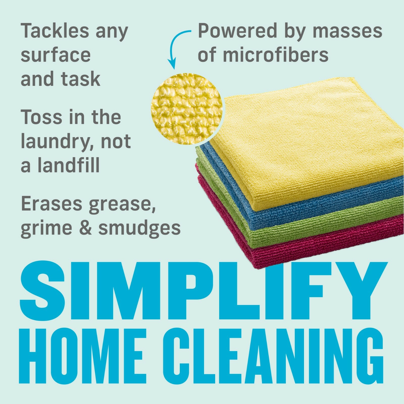 E-Cloth General Purpose Cleaning Cloth, Premium Microfiber Cleaning Cloth