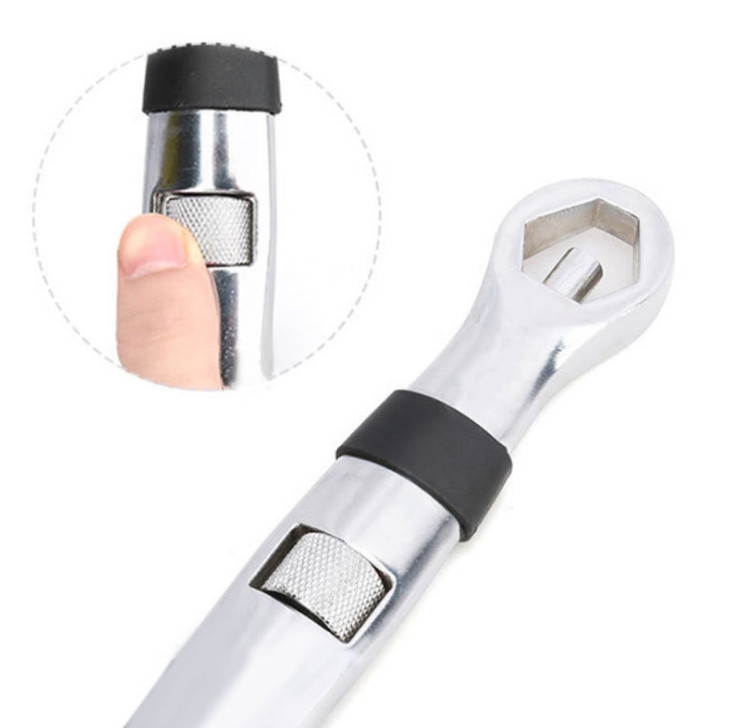 Universal Wrench 23 In 1 Wrench Ratchets Adjustable Spanner 7-19mm Hand Tool