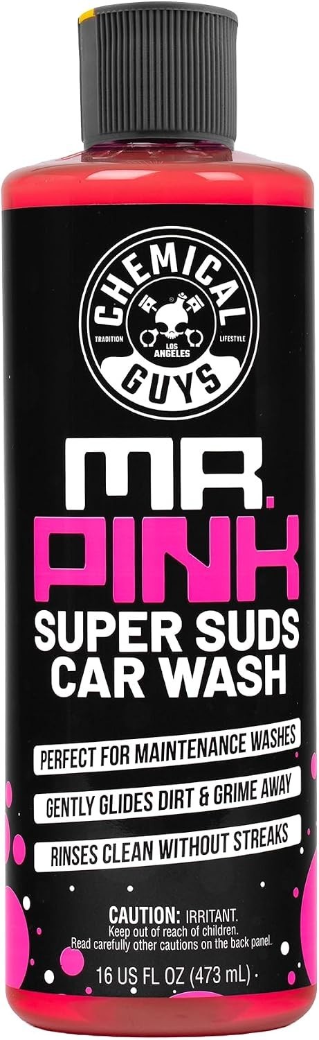 Mr. Pink Car Wash Soap 16 oz Super Suds Foaming Car Wash Soap for Cannon, Bl…
