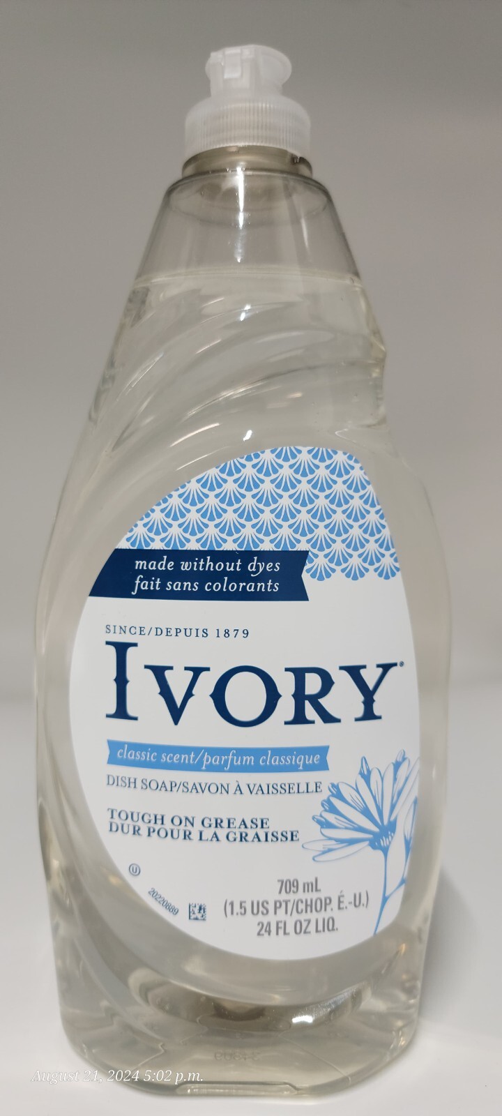10-Pack Ivory Dishwashing Dish Detergent Classic Scent 24 Oz FREE Shipping