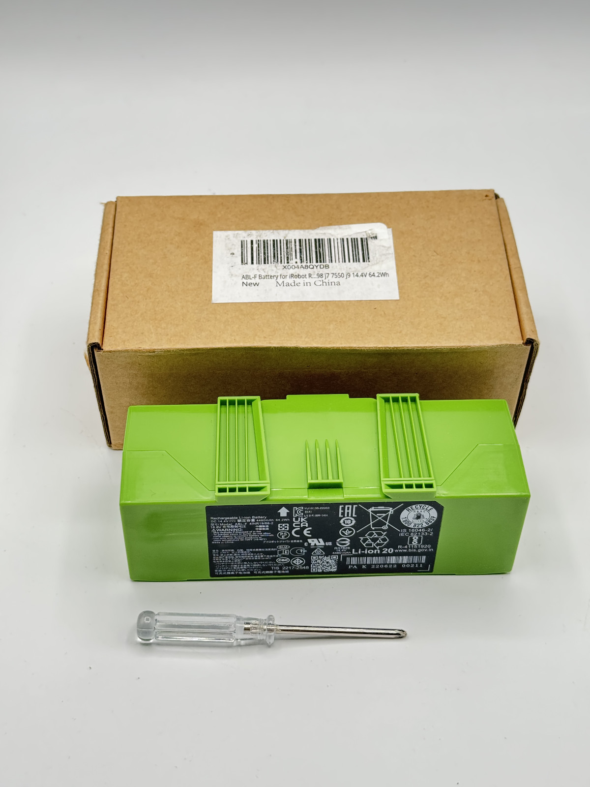 ABL-F Battery 14.4V 64.2Wh For iRobot Roomba j9+ i8 i8+ j7+ i7 i7+ 7150 7156