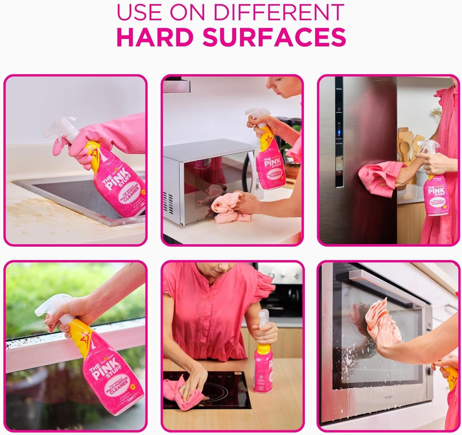 The Pink Stuff Multi-Purpose Cleaner, 25.4oz Spray – 82382