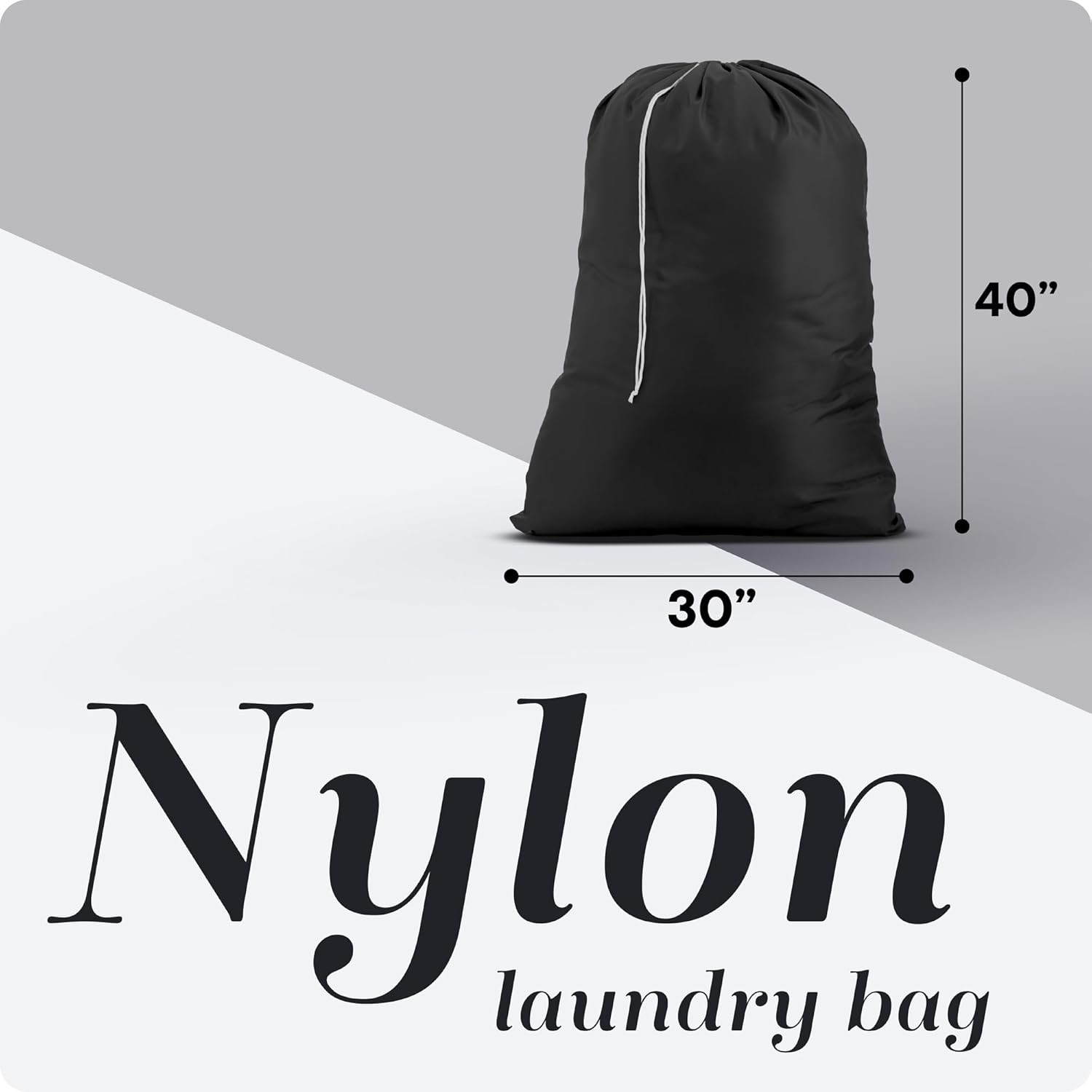 Extra Large Laundry Bags 2 Pack 30” X 40” Heavy Duty XL Organizer Bag Fit USA