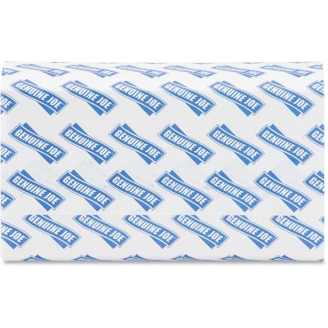 4000 White Paper Multifold Towels Bulk C-Fold Recycled Fiber Genuine Pack of 16