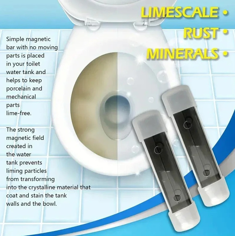 4 pcs Magnetic Toilet Bowl Cleaner Long Lasting Toilet Magnets