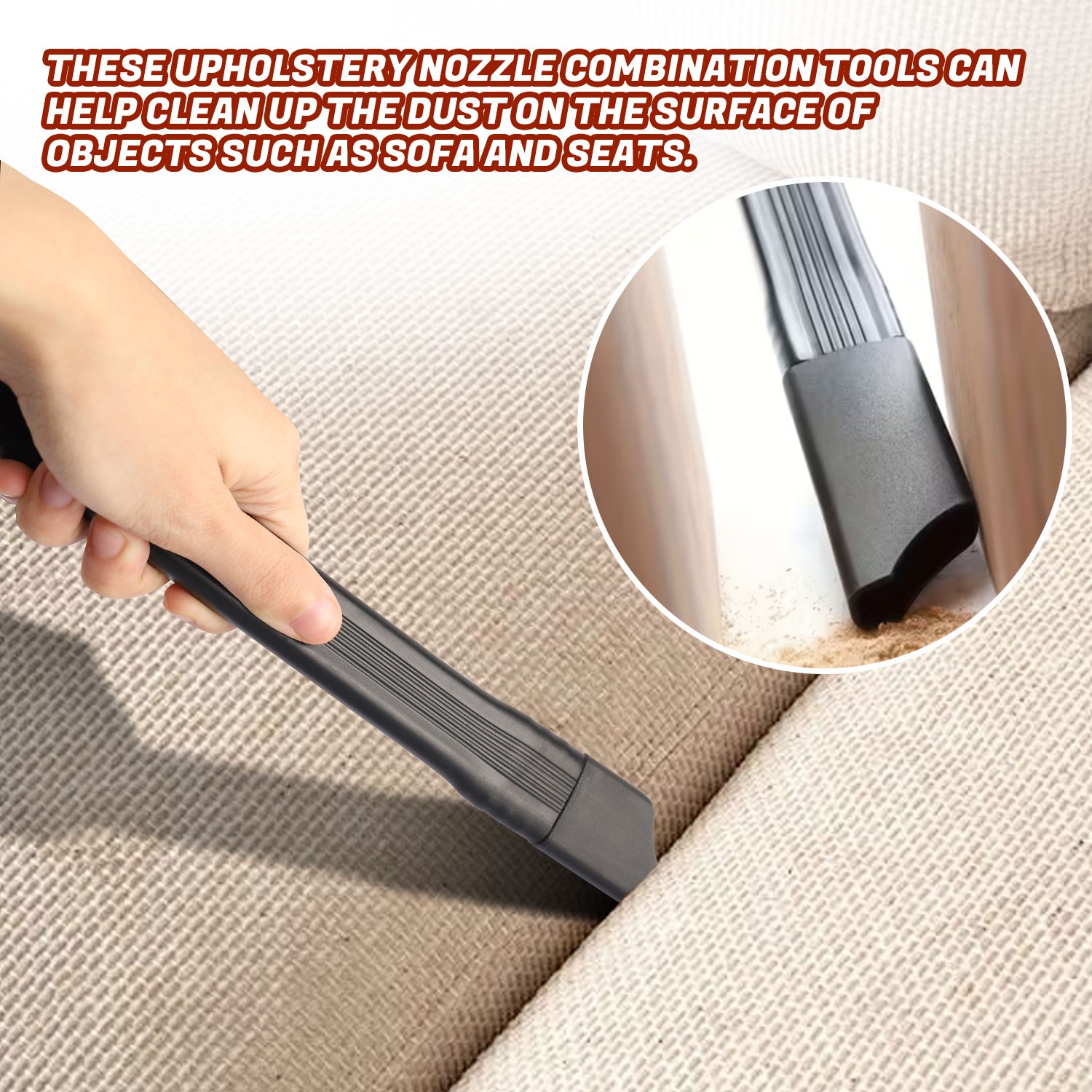 7Pcs Universal Vacuum Cleaner Attachments for Shop Vac Household Cleaning Kit
