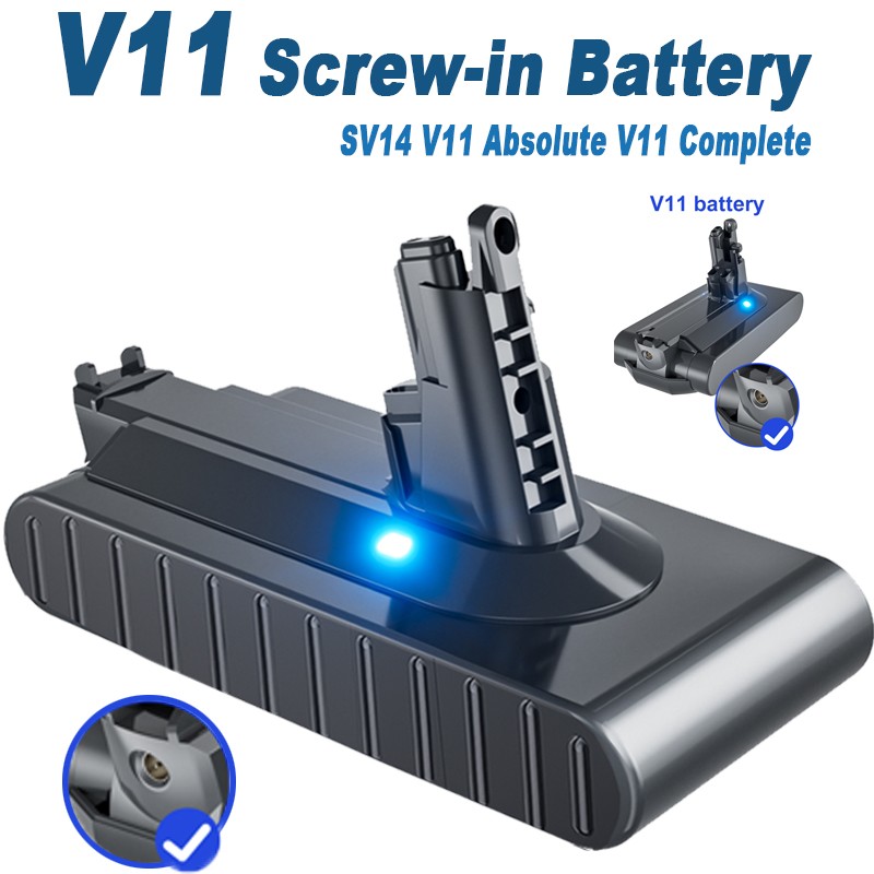 For Dyson V11 Screw-in Battery SV14 V11 Absolute Complete Battery / Filter Set