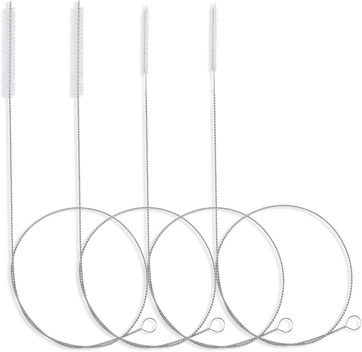 40 Inches Brush Cleaner for Cleaning Straw, Kegerator, Feeding Tube, Siphon Hose