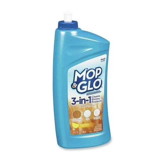 Mop & Glo Multi-Surface Floor Cleaner Polish 32oz (Pack of 2) 64oz Total