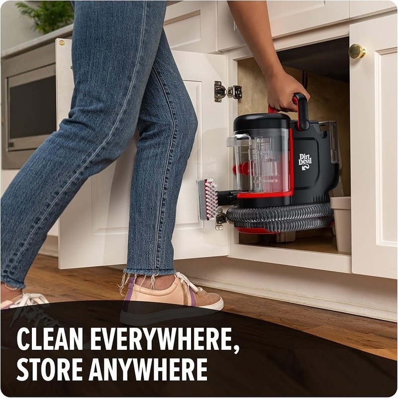 Compact Carpet Cleaning Machine W/ Stain Tools Pet Messes & Upholstery New