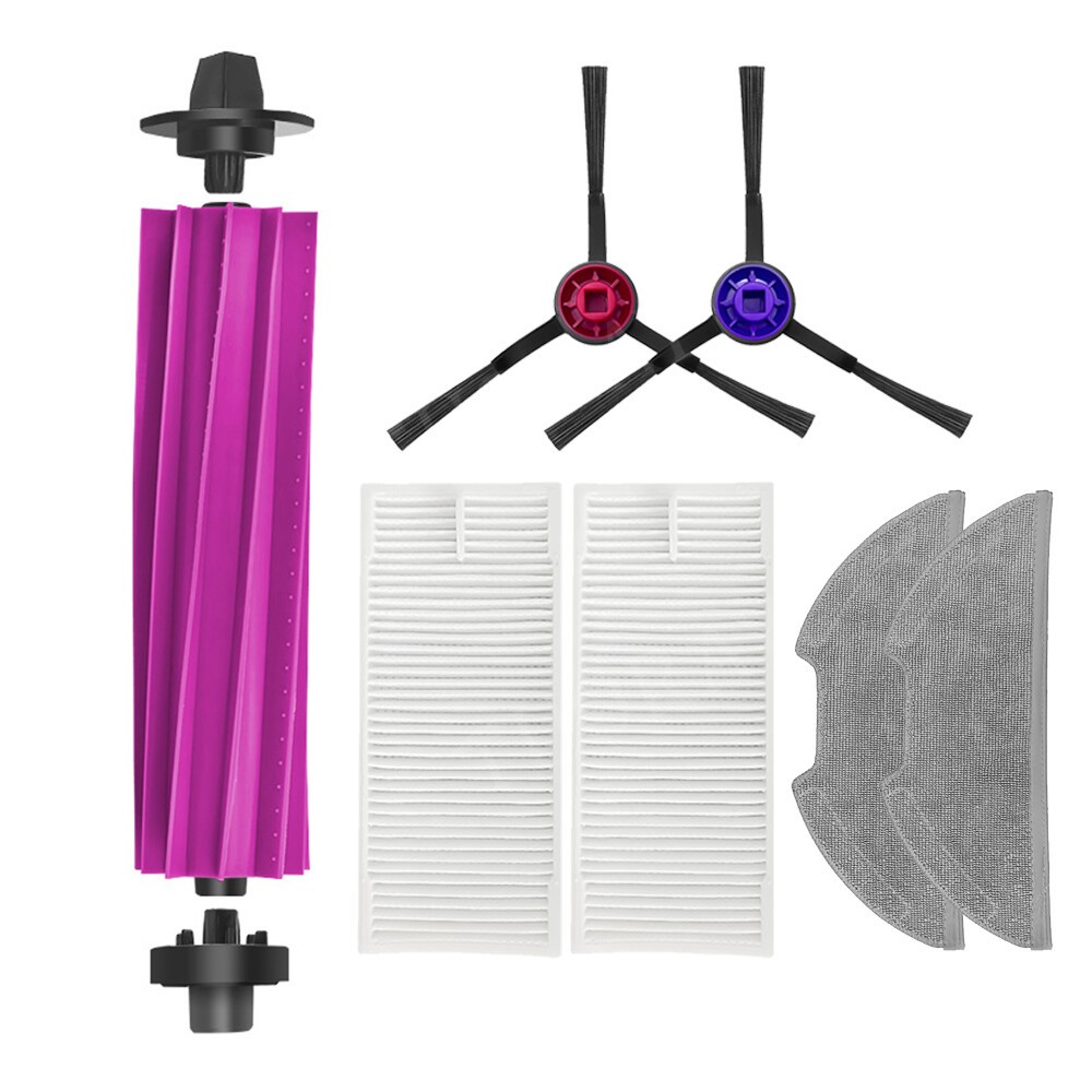 For Eureka E20 Plus Robot Vacuum Cleaner Brush Filter Replacement Cloth Mop Kit