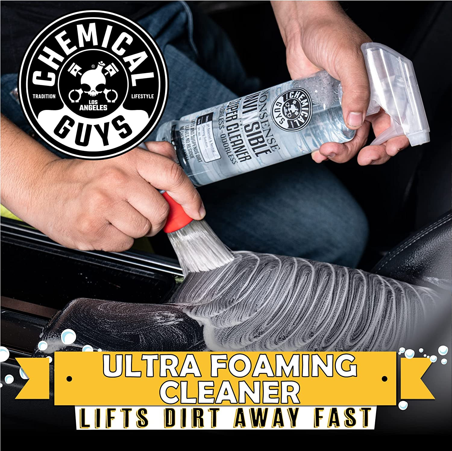 Chemical Guys Nonsense, Odorless Cleaner for Car Interior and Exterior All Purpo