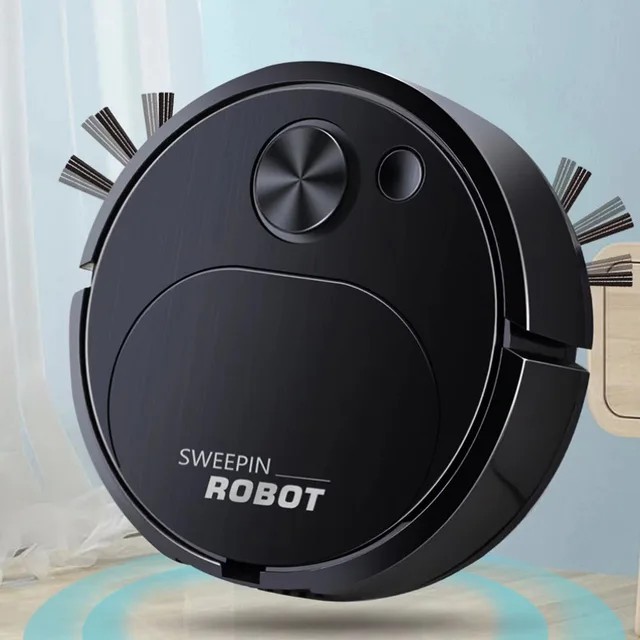 Robot Vacuum Cleaner Sweep 3 in1 Wet Mopping Floors Smart Home Sweeping Cleaning