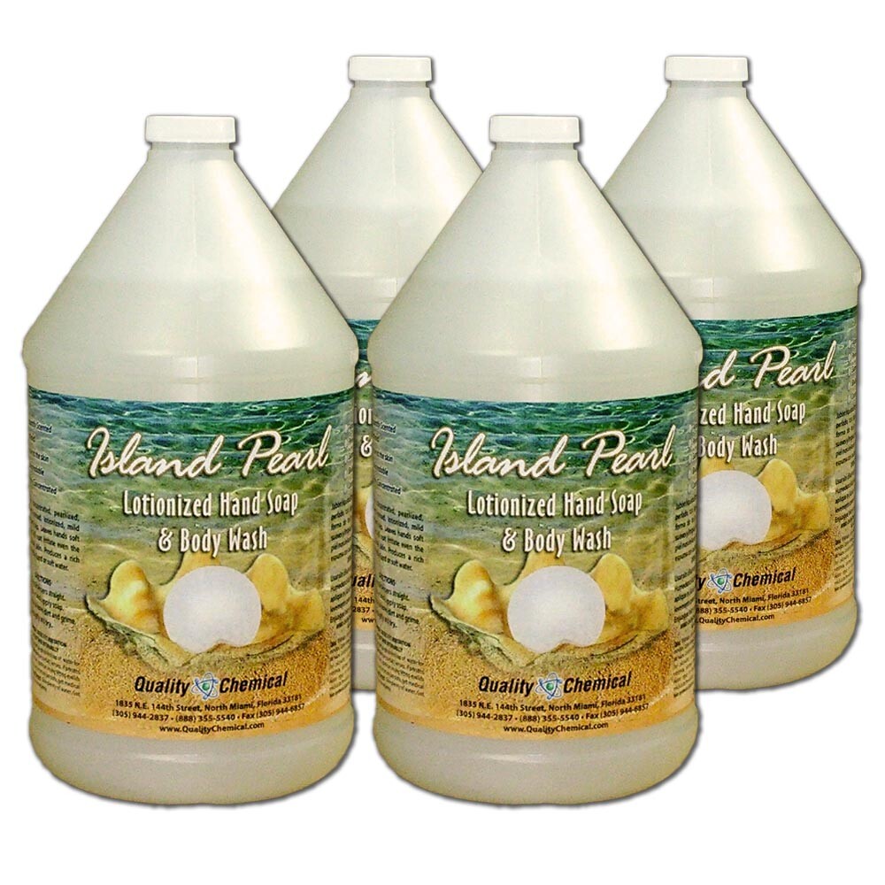 Island Pearl rich lotionized hand soap – 4 gallon case