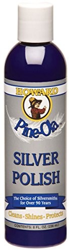 Howard Pine-Ola Silver Polish Cream 8 oz Cleans & Protects
