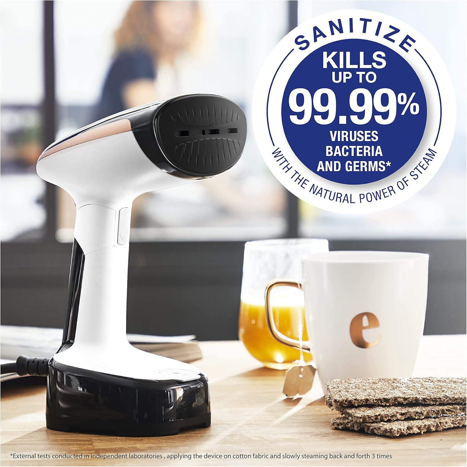 , Steamer for Clothes, Access Steam Handheld Steamer, 15 Second Heatup, 4 Ounce