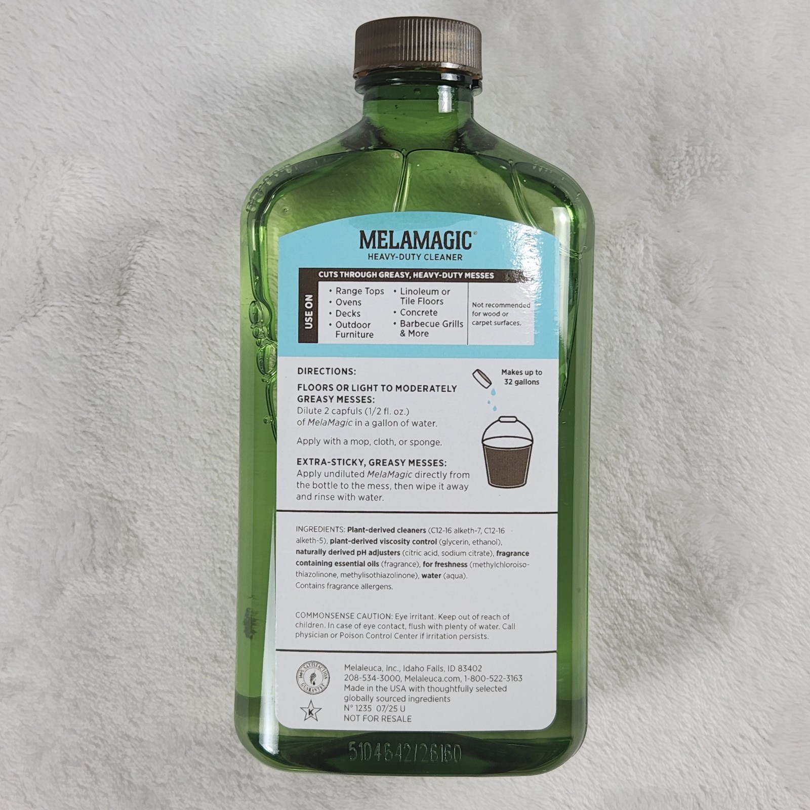 Melaleuca Melamagic Ecosence 16 oz 4x Concentrated Heavy Duty Cleaner New