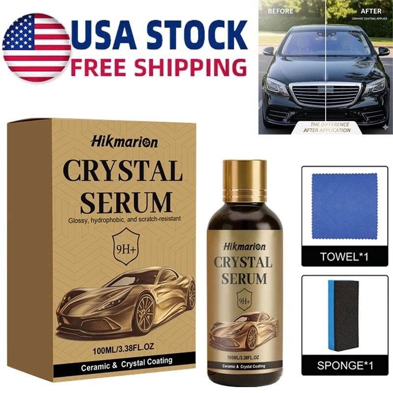 New Crystal Serum – Advanced Graphene Ceramic Coating for Cars 100ML US