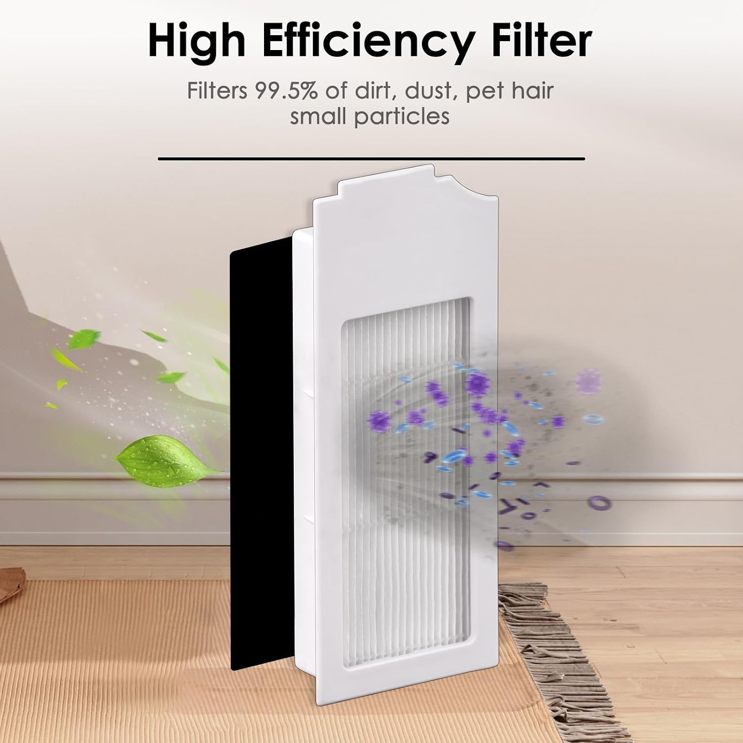 High Performance HEPA Filter Kit – 3 Pack for ECOVACS & Yeedi Robotic Vacuums