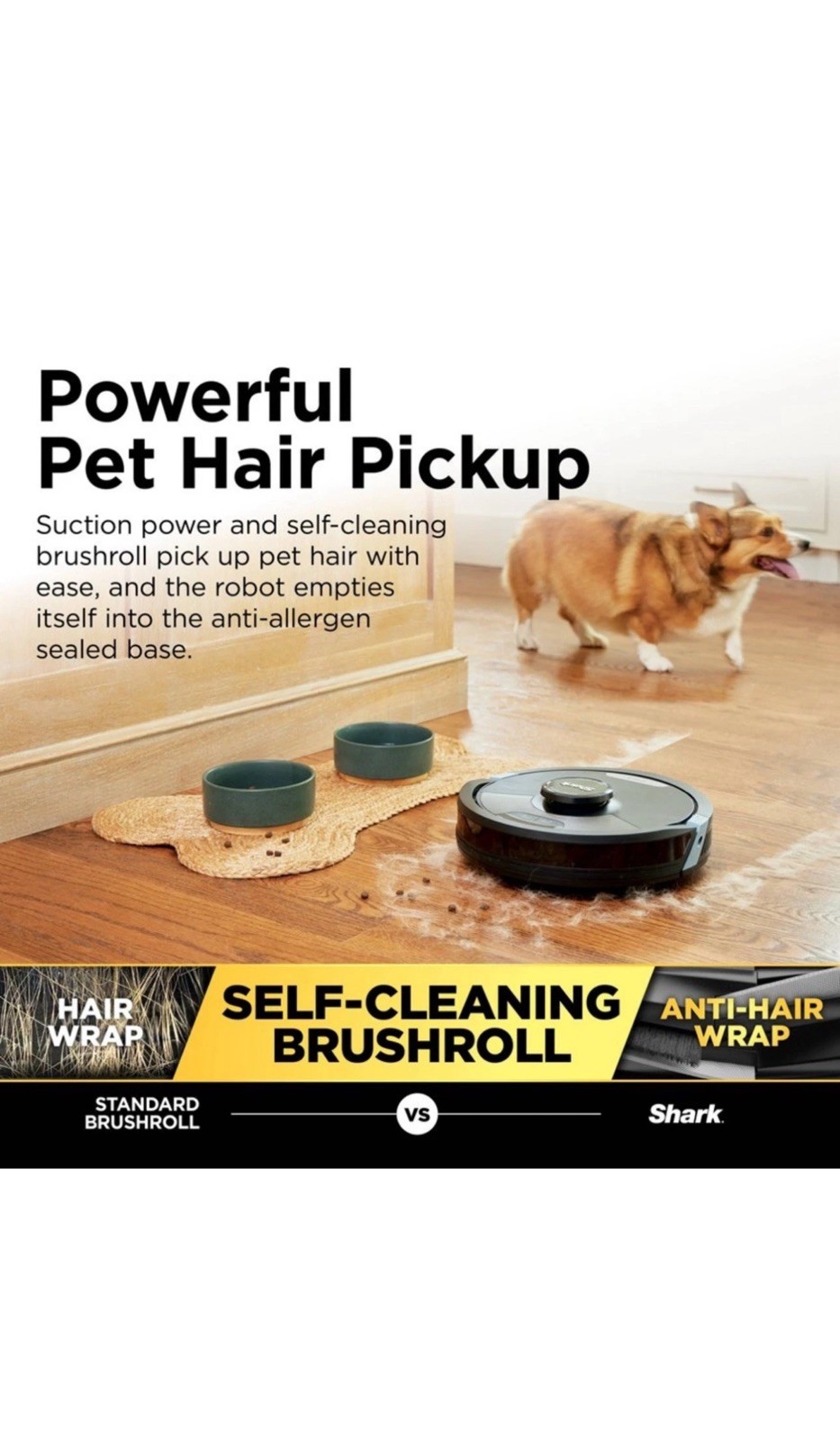 Shark AI Ultra RV2610WA 2-in-1 Robot Vacuum & Mop with XL 🆕HEPA-BOX BROKEN ⚠️