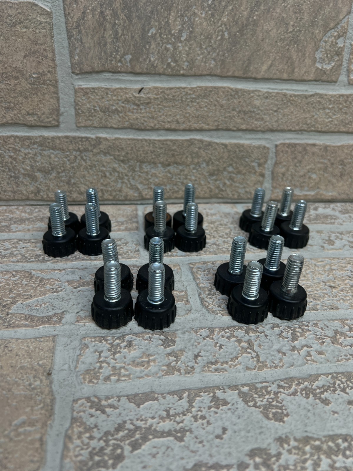 Wire Shelving Rack Threaded Insert Adjustable Feet – Set of 20