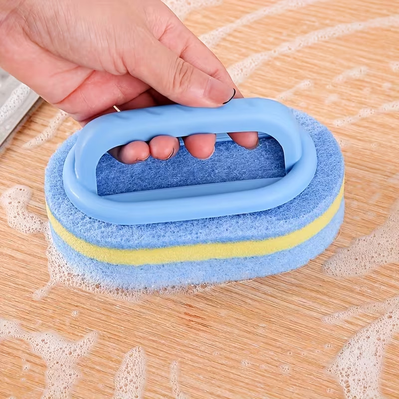 2× Magic Sponge Easy Cleaning Ceramic Tile Kitchen & Bathroom Surface Glass US